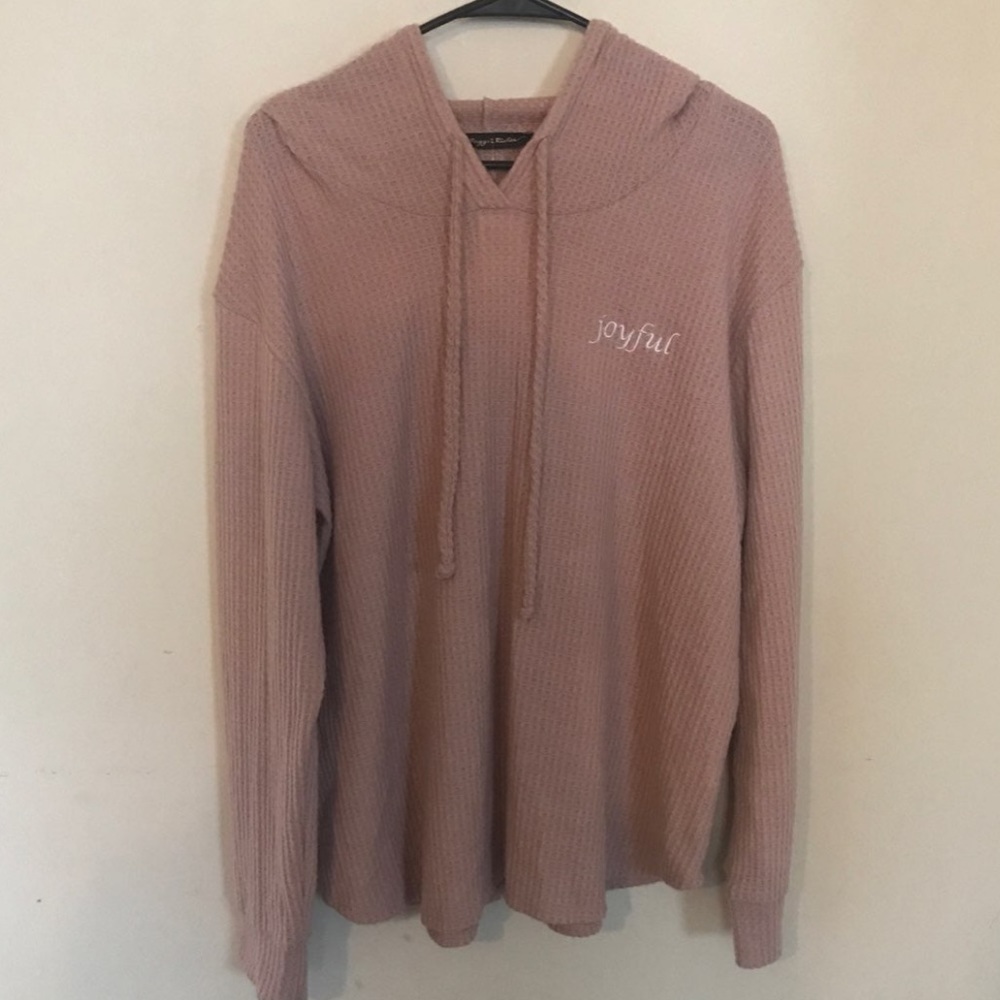 Pink Joyful Sweater